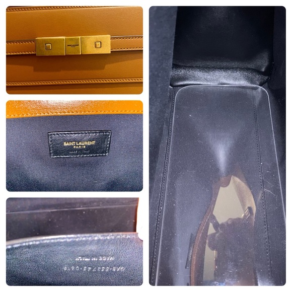 **SOLD** Saint Laurent Medium Manhattan Brick Leather Tote - Picture 12 of 12